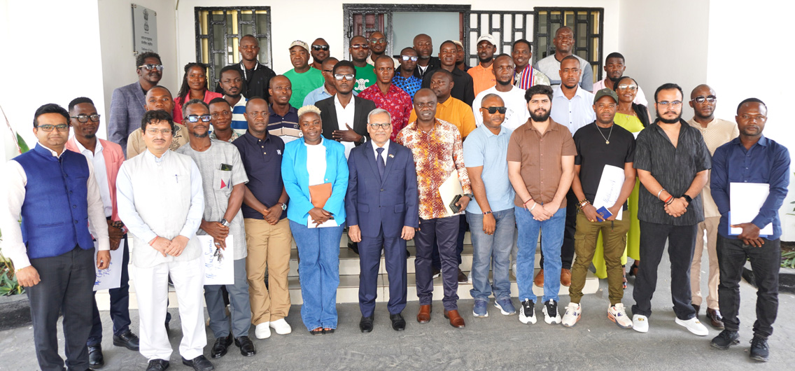 30 Liberian Mining professionals for ITEC: Orientation Ceremony - 30 January 2026.