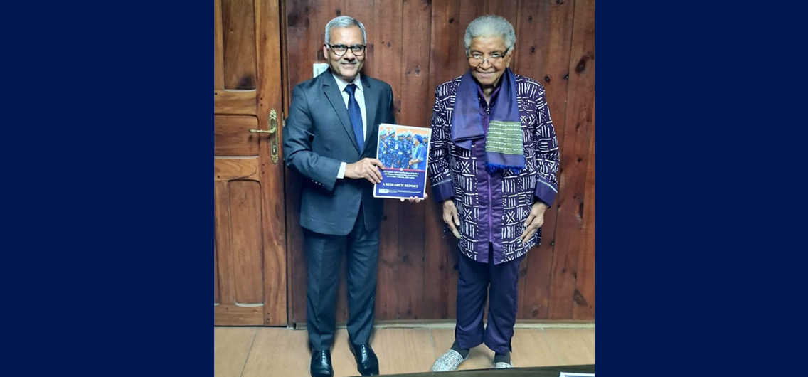 Call on H.E. Madam Ellen Johnson Sirleaf, former President of Liberia by Ambassador  - 03 September 2026