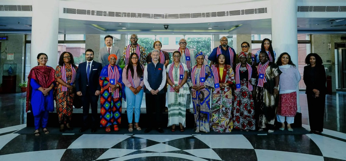 Parliamentary Delegation of Women Legislative Caucus of Liberia with External Affairs Minister of India Dr. S. Jaishankar -11 August 2026